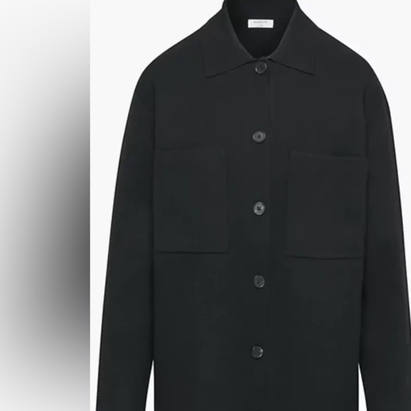 Wilfred ronnie Black Shirt Jacket m - Picture 2 of 5